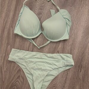 Tropik Mint Green Bikini Set